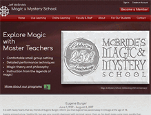 Tablet Screenshot of magicalwisdom.com